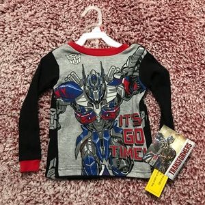 NWT Transformers Pajamas- Sz 4